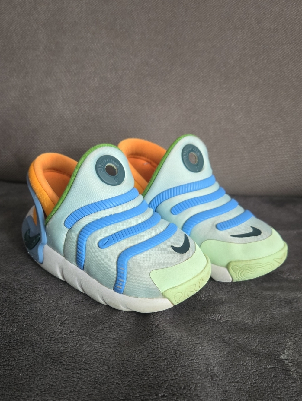 Nike Dynamo 2 EasyOn TD Glacier Blue Sundial Kid 7C